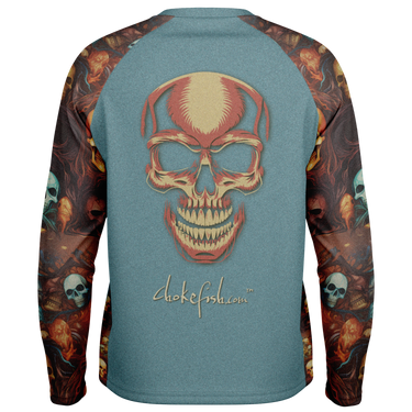 Chokefish™ Long Sleeve Every Day All Weather Skulls Shirt Men's-003-SPECIAL EDITION